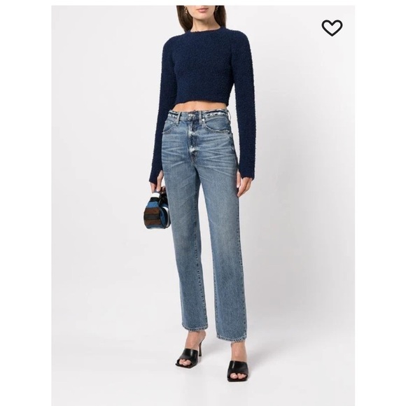 NWT ALIX NYC | Zane top in navy, size small - Picture 2 of 10